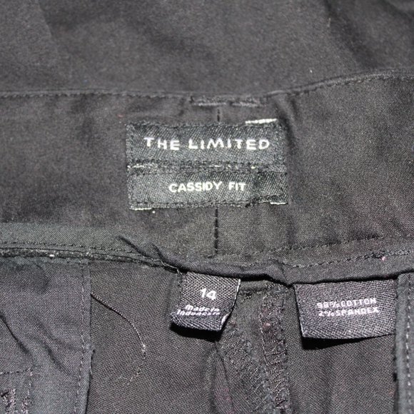THE LIMITED "Cassidy Fit" Black Walking Shorts - Picture 8 of 8